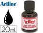 Artline Tinta Recambio Negro para Rotulador Pizarra Blanca Bote 20 ml