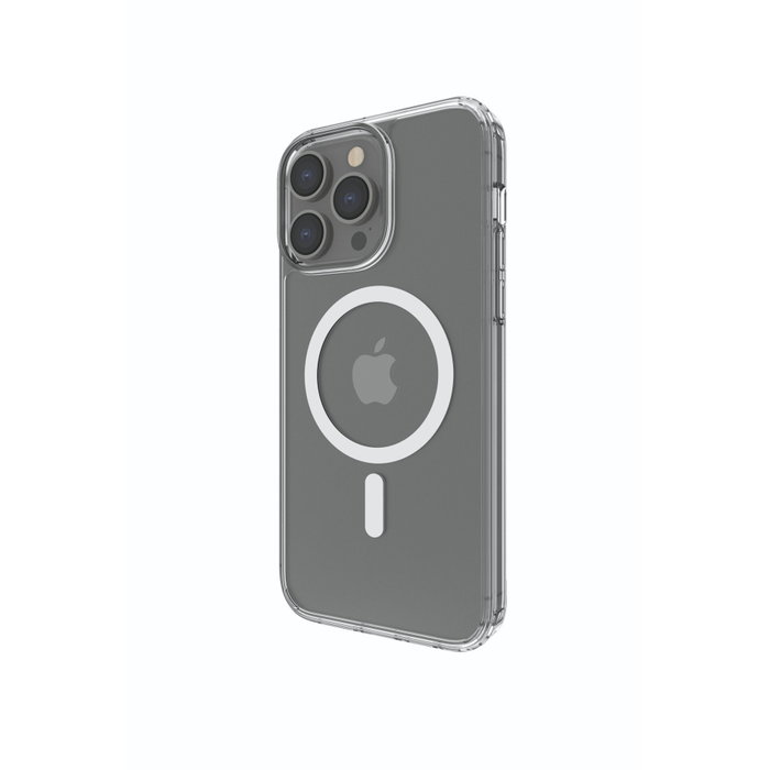Belkin SheerForce Funda Magnética para iPhone 14 Pro Max, Transparente
