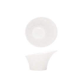 Summa Set de 6 Bol Inclinado Tulipa Marfil 17 cm