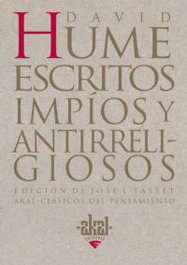 Escritos impíos y antirreligiosos, David Hume - AKAL