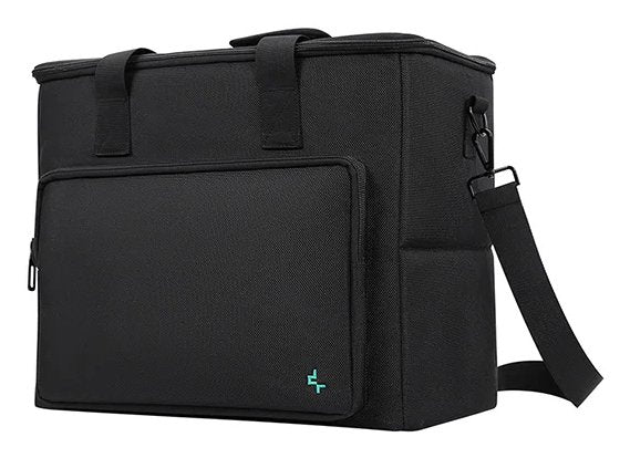 Deepcool Casefree Maletín de Transporte para PC Negro, Algodón, con Tirante para Hombro, R-ECASEFREE-BKNNM0-G-1