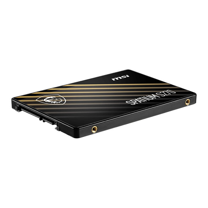 MSI Spatium S270 960GB SSD Interno 2.5" SATA III, Velocidades Lectura 500MB/s Escritura 450MB/s