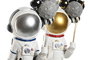 DKD Home Decor Figura de Resina Astronauta y Chica (Surtido de 2 unidades)