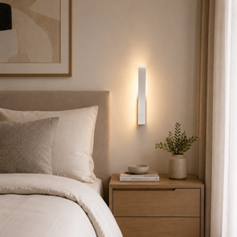Aplique de Pared Riley Blanco E14