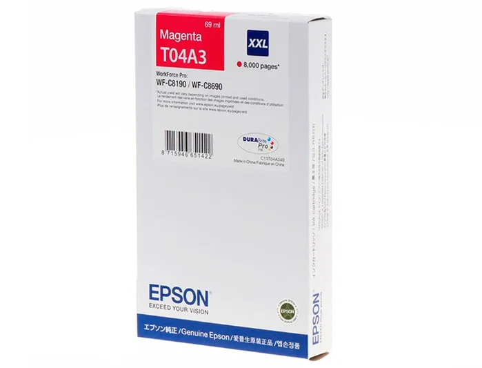 Epson Cartucho de tinta T04A3 XXL Magenta C13T04A34N Original