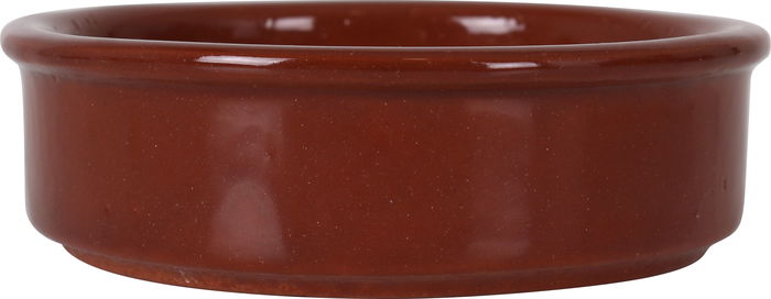 Azofra Cazuela Vitro de 8 cm, Ancho 7.9 cm x Alto 2.4 cm x Largo 7.9 cm, Peso 1.79 kg (24 Unidades)