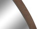 DKD Home Decor Espejo Natural Roble Cristal 80 x 80 x 5 cm