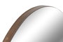 DKD Home Decor Espejo Natural Roble Cristal 80 x 80 x 5 cm