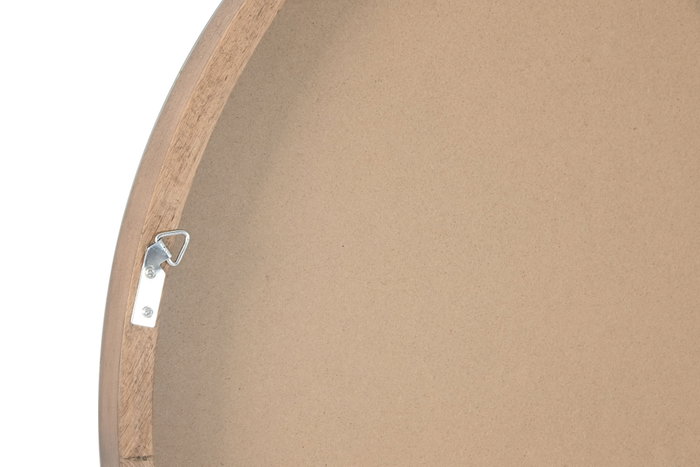 DKD Home Decor Espejo Natural Roble Cristal 80 x 80 x 5 cm DKD Home Decor Espejo Natural Roble Cristal 80 x 80 x 5 cm