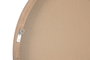 DKD Home Decor Espejo Natural Roble Cristal 80 x 80 x 5 cm
