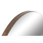 DKD Home Decor Espejo de Roble y Cristal 80x80 cm Natural