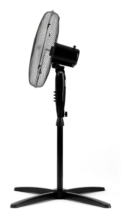 Grunkel FAN-165XNG Ventilador de pie negro 50W 5 aspas 40cm 3 velocidades altura regulable