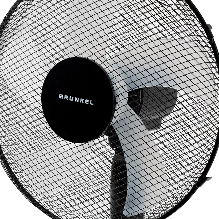 Grunkel FAN-165XNG Ventilador de pie negro 50W 5 aspas 40cm 3 velocidades altura regulable