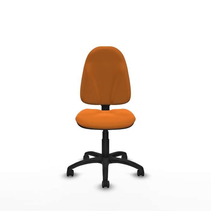 PIQUERAS Y CRESPO Silla de oficina Algarra Naranja sin brazos