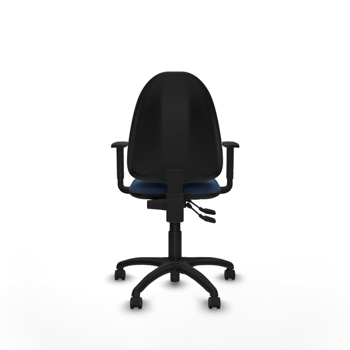 PIQUERAS Y CRESPO Silla de oficina Aýna Azul marino con mecanismo de doble maneta PIQUERAS Y CRESPO Silla de oficina Aýna Azul marino con mecanismo de doble maneta