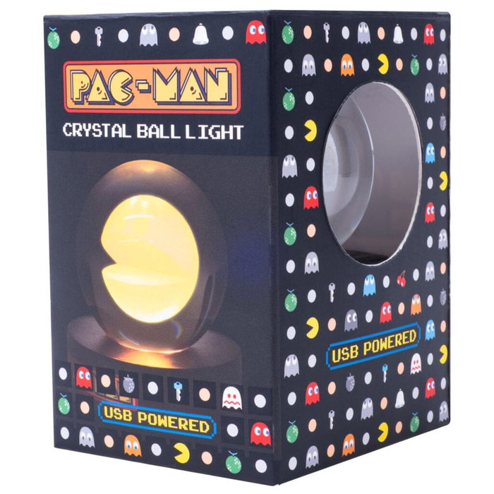 Pac-Man Lámpara Crystal Ball 8 cm