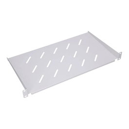 Extralink Estantería 1U 250mm Gris para Armarios RACK 19 pulgadas