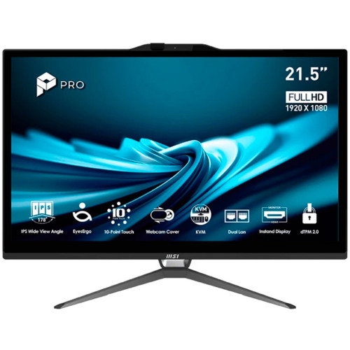 MSI AP222T 14M-495EU PC Todo en Uno 21.5" IPS FHD (1920x1080) Intel i3-14100 8GB RAM 256GB SSD Windows 11 Home MSI AP222T 14M-495EU PC Todo en Uno 21.5" IPS FHD (1920x1080) Intel i3-14100 8GB RAM 256GB SSD Windows 11 Home