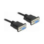 DeLOCK Cable Serial RS-232 Nullmodem DB-9 Hembra a Hembra 10 m