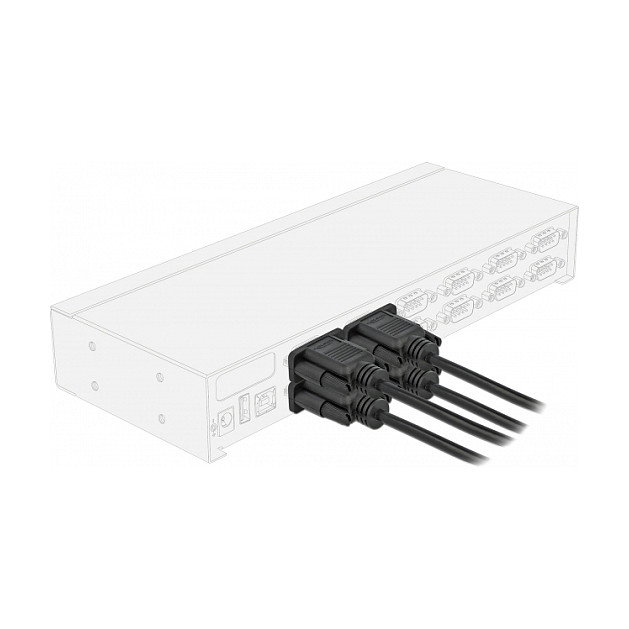DeLOCK Cable Serial RS-232 Nullmodem DB-9 Hembra a Hembra 10 m