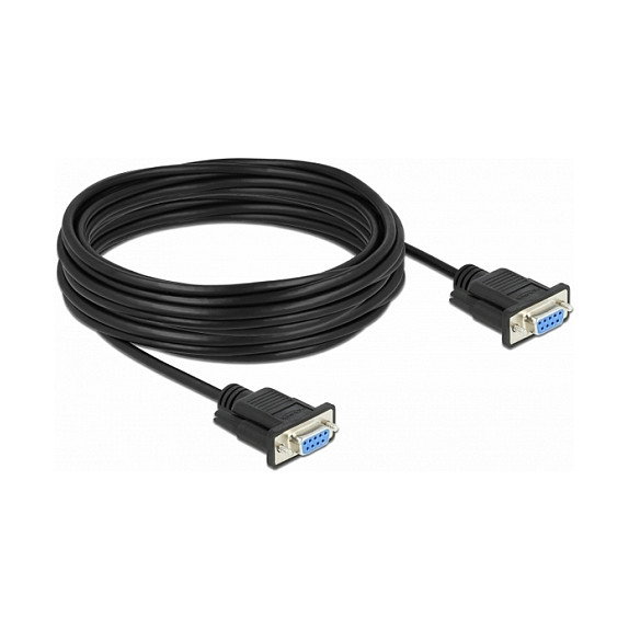 DeLOCK Cable Serial RS-232 Nullmodem DB-9 Hembra a Hembra 10 m