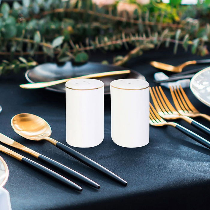 Home Deco Factory Juego De Salero Y Pimentero Colección Lounge Home Deco Factory Juego De Salero Y Pimentero Colección Lounge