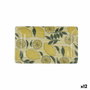 Quid Bandeja Rectangular Sicilia Amarilla 25x15x2 cm (12 Unidades)