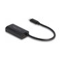 DeLOCK Adaptador USB Type-C a Gigabit LAN con Power Delivery 100W Negro