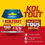 Cyanolit Cinta Koltout XXL Adhesiva Doble Cara 2,5 x 49 mm Alta Adherencia Discreta Resistente