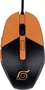 Konix Naruto KX Gaming Mouse Ambidiestro Óptico USB 3600 DPI Negro Naranja 7 Botones para Juegos