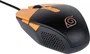 Konix Naruto KX Gaming Mouse Ambidiestro Óptico USB 3600 DPI Negro Naranja 7 Botones para Juegos