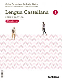 SANTILLANA, FPB 1 CUAD LENGUA CAST ED22 - SANTILLANA
