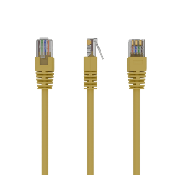 Gembird PP12-3M/Y Cable de Red Cat5e U/UTP 3m Amarillo Gembird PP12-3M/Y Cable de Red Cat5e U/UTP 3m Amarillo