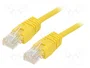 Gembird PP12-3M/Y Cable de Red Cat5e U/UTP 3m Amarillo