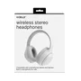 Celly Auriculares Diadema Inalámbricos WAVEBEATWH para Música y Llamadas, Bluetooth, USB Tipo C, Color Blanco