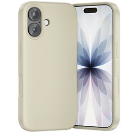 Vention Funda de Silicona con MagSafe para iPhone 17, Beige