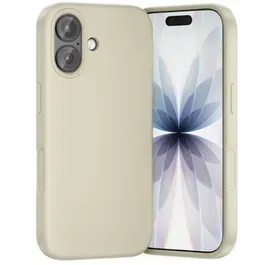 Vention Funda Silicona Líquida con Magsafe KVCNCB-10 para iPhone 17 Beige