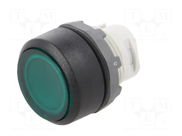 ABB Interruptor de presión verde MLB-1 22mm