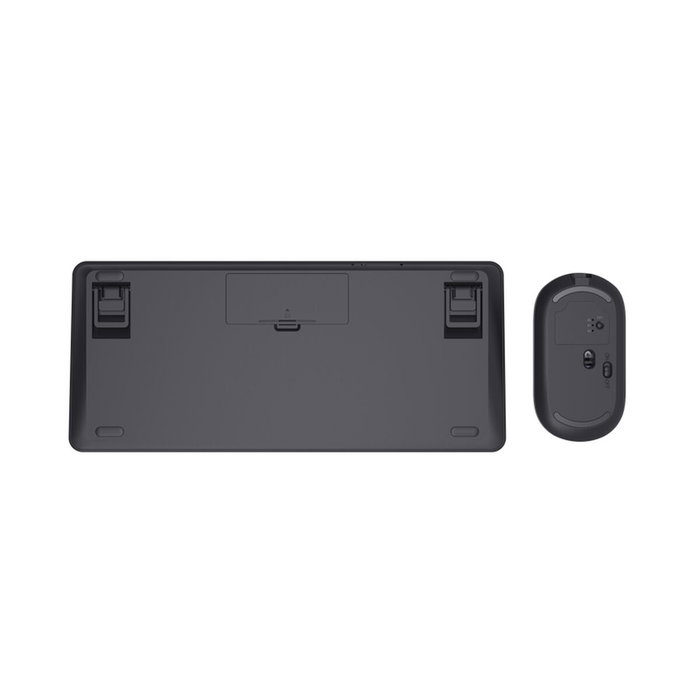 Trust Lyra Kit de Teclado y Ratón Inalámbrico Recargable Negro