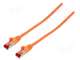 GOOBAY Patch cord S/FTP Cat 6 de 7,5m naranja