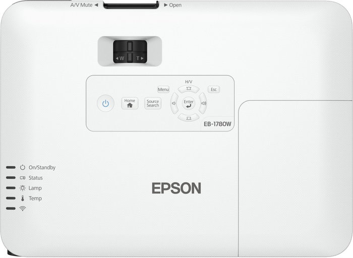 Epson EB-1780W Proyector WXGA 3LCD 3000 Lúmenes Blanco/Negro