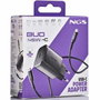 NGS Cargador de Pared GaN BUD 45W con Salida USB-C y Cable USB-C de 1,5 m
