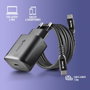 NGS Cargador de Pared GaN BUD 45W con Salida USB-C y Cable USB-C de 1,5 m