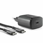 NGS Cargador de Pared GaN BUD 45W con Salida USB-C y Cable USB-C de 1,5 m
