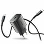 NGS Cargador de Pared GaN BUD 45W con Salida USB-C y Cable USB-C de 1,5 m