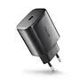 NGS Cargador de Pared GaN 45W USB-C Negro con Cable 1,5m