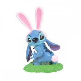 Enesco Figura Disney Stitch Conejito Pascua Disney Showcase Decorativa Pintada a Mano Coleccionable