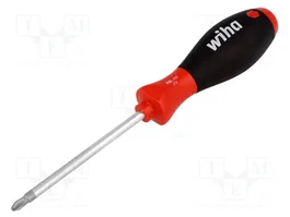 WIHA Destornillador estándar Pozidriv® PZ2 SoftFinish®