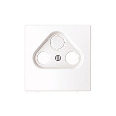 MERTEN MEG4123-6035 Placa central para tomas de antena Lotosweiß