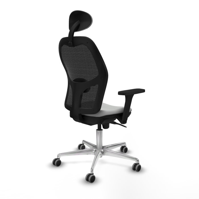 PIQUERAS Y CRESPO Silla de oficina Jorquera Gris claro y Negro PIQUERAS Y CRESPO Silla de oficina Jorquera Gris claro y Negro